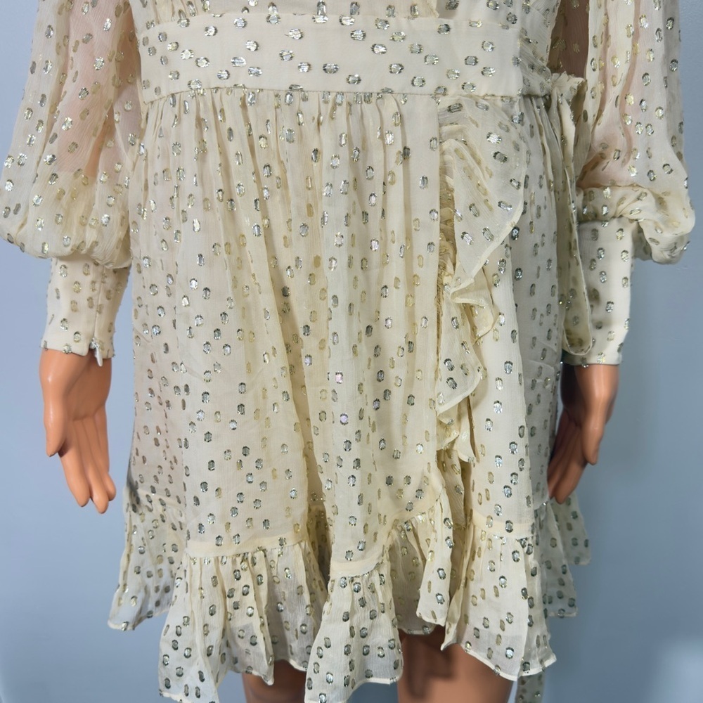 Zimmermann Cream Long Sleeve Dress - Picture 12 of 16